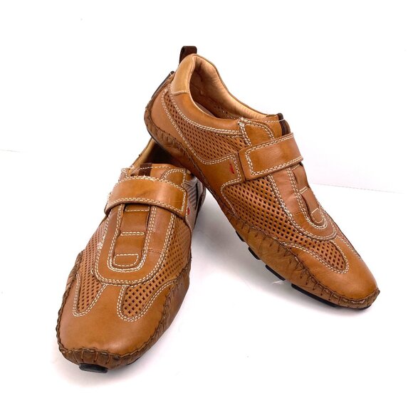 PIKOLINOS Other - Pikolinos Men’s Brown Leather Slip-On Driving Loafers Size 42 (US 9) Spain